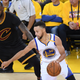 LeBron James (left) and Stephen Curry